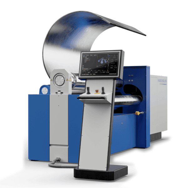 Haeusler EVO 4-rollen plaatwals voor plaatbewerking
