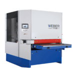 WEBER PT modulaire ontbraam- en slijpmachine voor plaatbewerking