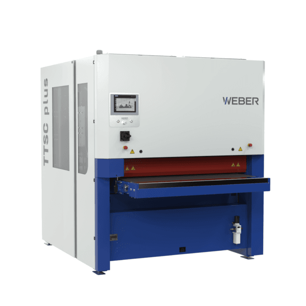 WEBER TTSC plus ontbraam- en slijpmachine voor plaatbewerking